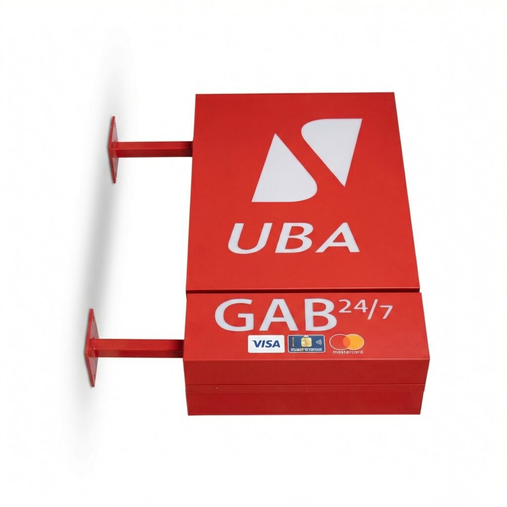 ENSEIGNE DRAPEAU UBA