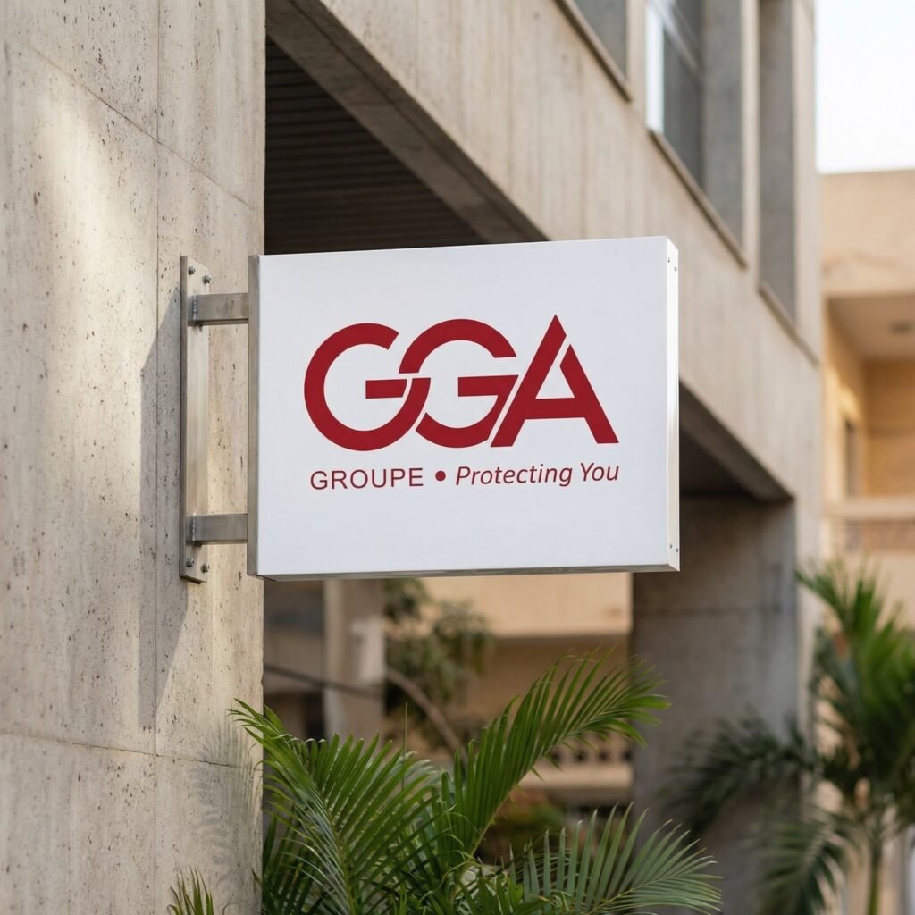 enseigne drapeau GGA