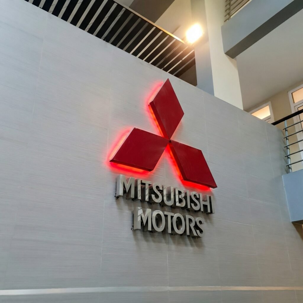 enseigne mitsubishi